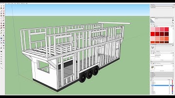 Part 7 | Designing a Tiny House in Sketchup