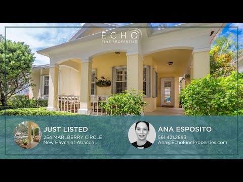 254 Marlberry Circle, Jupiter, FL home video tour