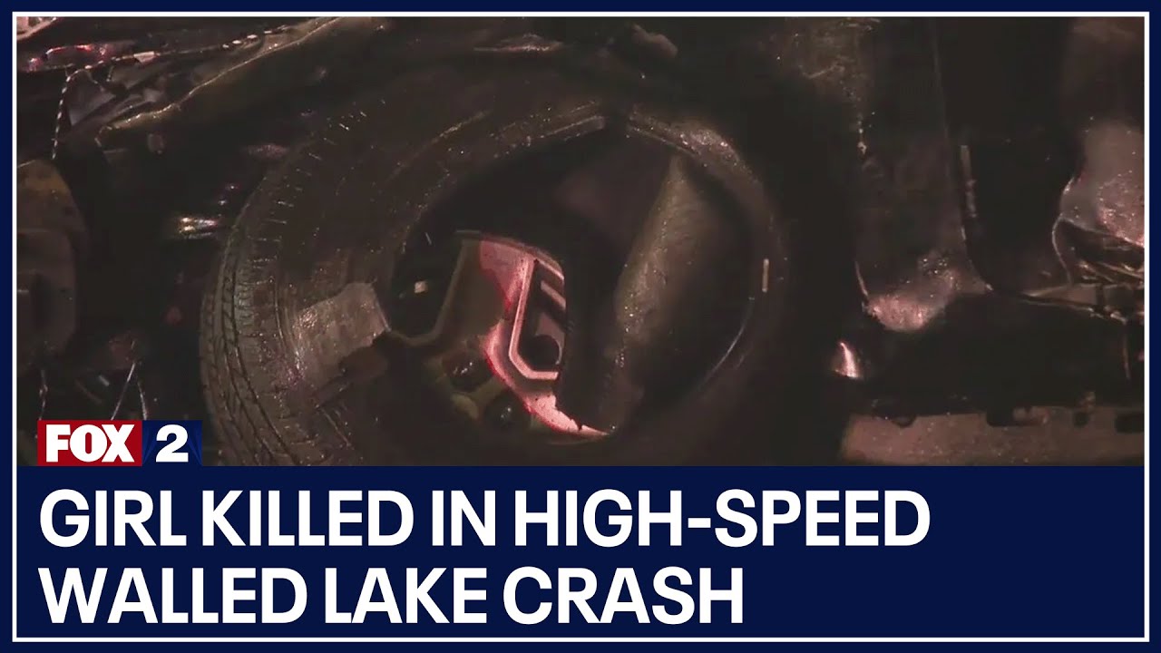 Girl killed in highspeed Walled Lake crash YouTube