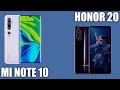 Xiaomi Mi Note 10 vs Honor 20. 👍 Кто достойнее?