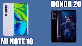 Xiaomi Mi Note 10 vs Honor 20. 👍 Кто достойнее?