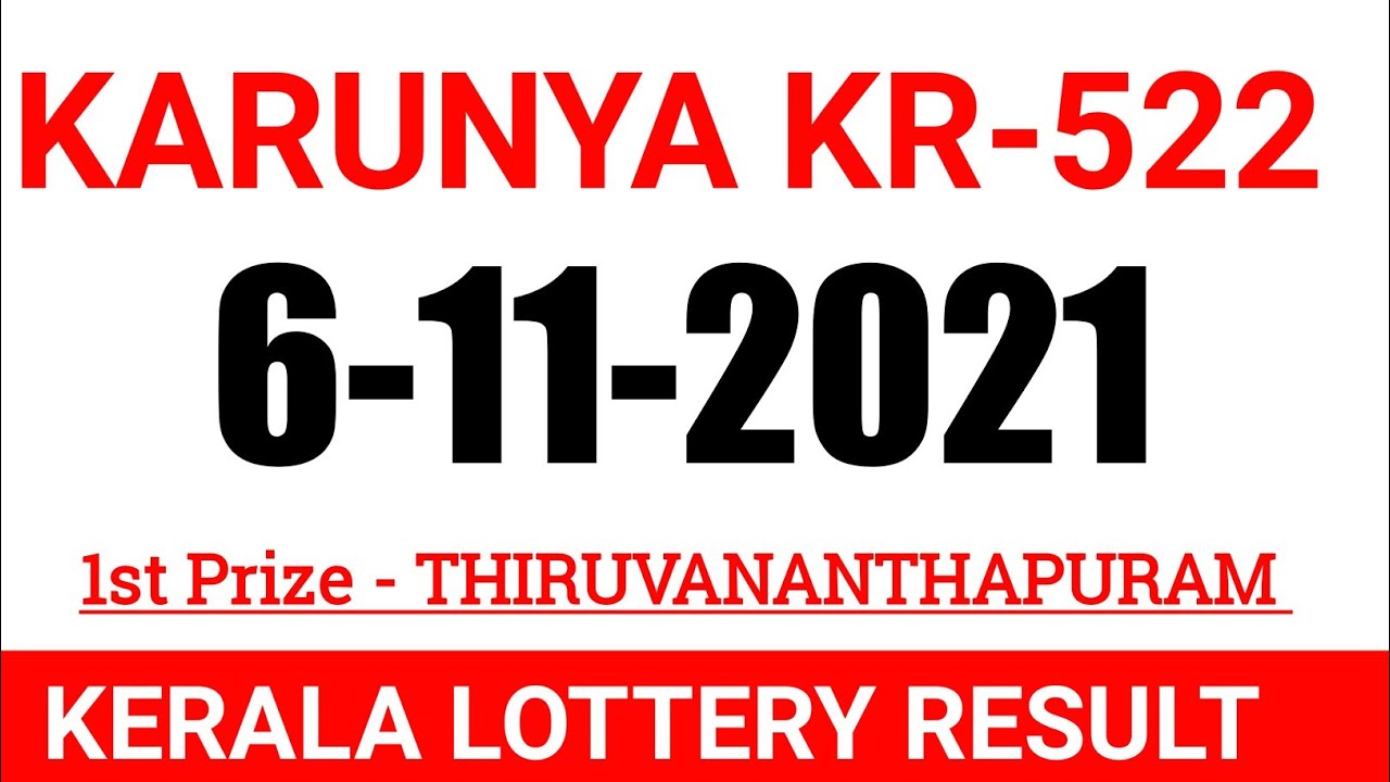 karunya-kr-522-lottery-result-today-6-10-21-kerala-lottery-result-today