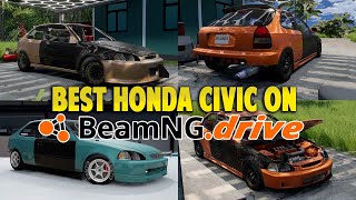 Best Honda Civic Mod on BeamNG Honda Civic EK9