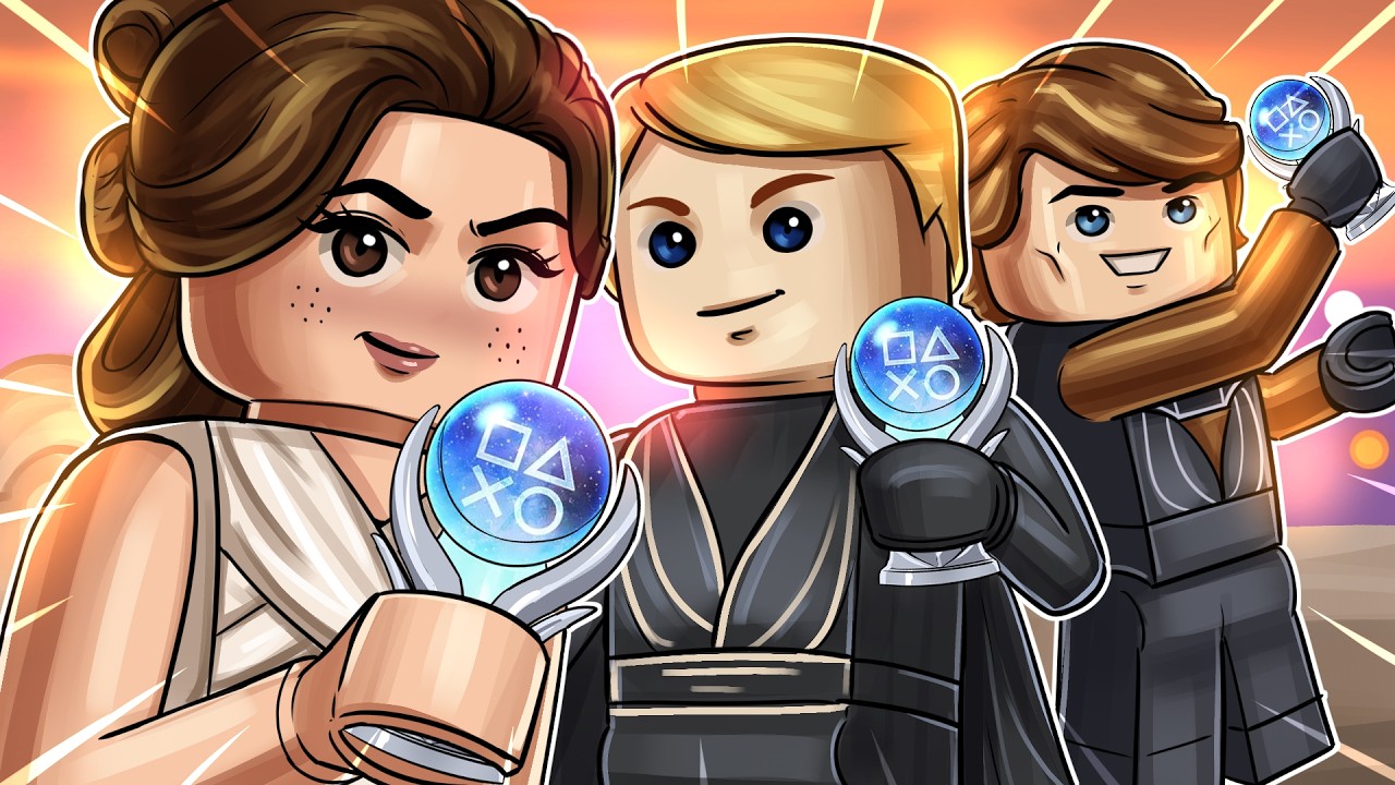 I Unlocked EVERY LEGO Star Wars PLATINUM Trophy EVER