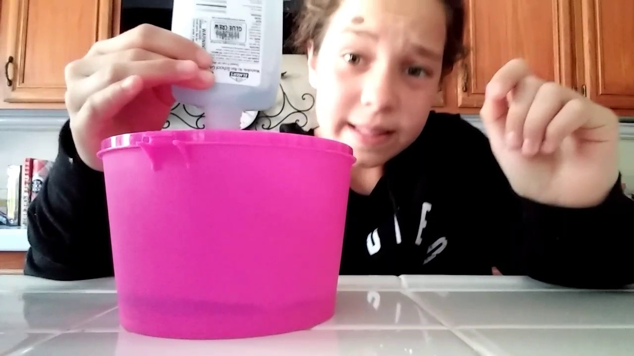 How to make Elmer's gel glue slime YouTube