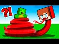 How JJ FAMILY Became SNAKE to EAT Mikey in Minecraft Challenge (Maizen)