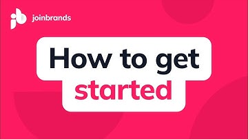 Getting Started with Join Brands 👍