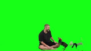 Shredder And Alfredo Green Screen