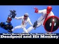 Marvel Legends Deadpool and Hit Monkey Fan Channel Exclusive Hasbro Action Figure Review