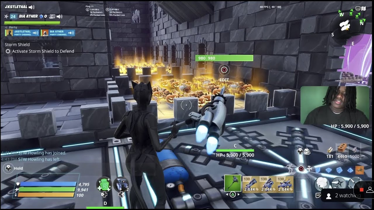 Code Fortnite Save The World 5k Traps 144 Mixed - Compatible Xbox, PS4, PC, PEGI 12, Neuf Scellé