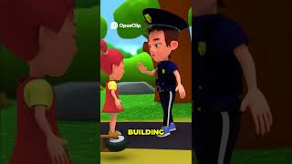 Police Officer Joins Kids' Scooter Fun, Teaches Friendship!