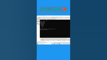 heart shape pattern in C | pattern program | #shorts #code #viral #programming #program