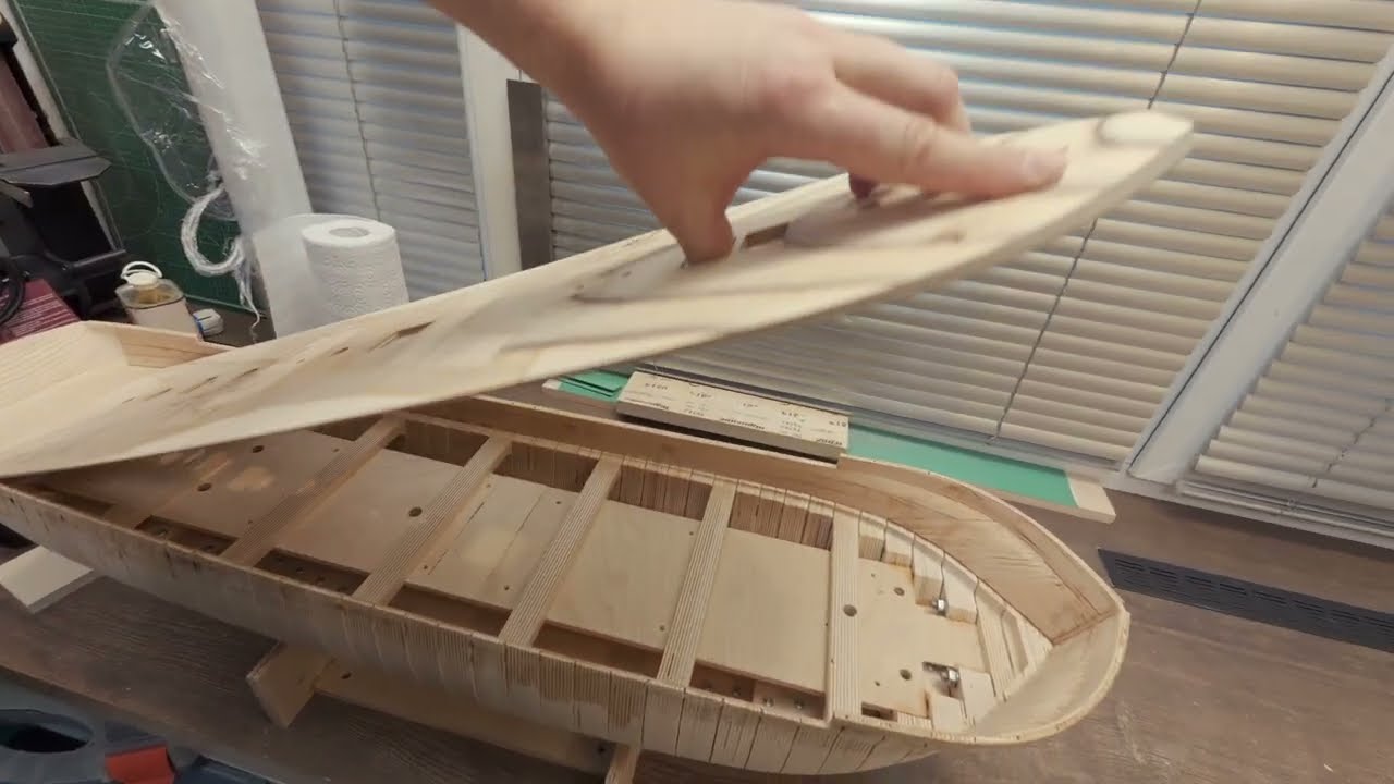 Работа над ошибками Увеличиваем толщину Фальшборта