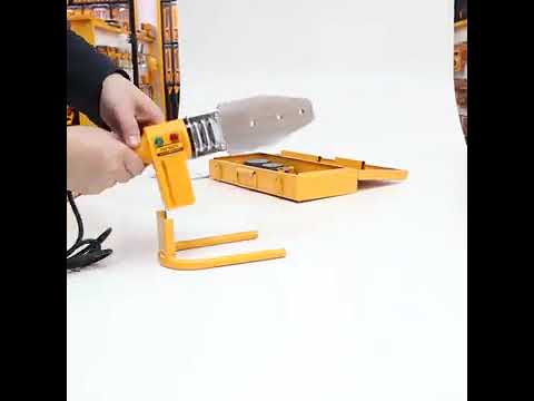 كاوية أنابيب بلاستك مع لقم مختلف الاحجام