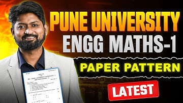 Pune University (SPPU) Engineering Maths Paper Format 2025 | Engineer Ganitank"