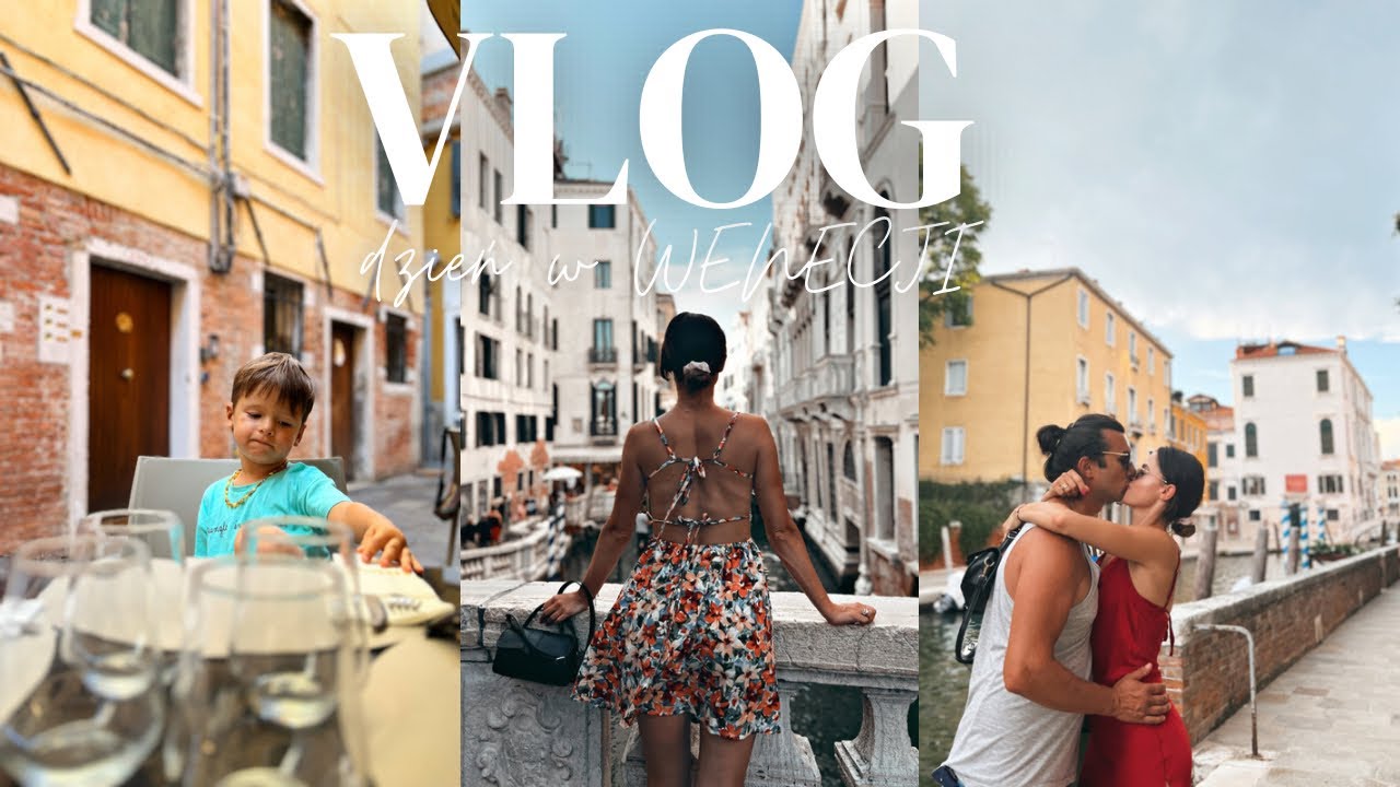 SPEŁNIŁAM SWOJE MARZENIE! 🛶Jedziemy do WENECJI 🥹! Wakacyjny VLOG 5 🏖️