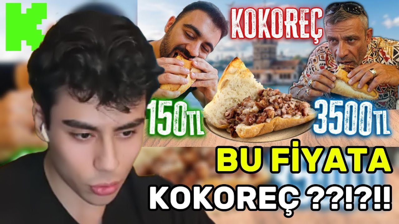 emirVici, ''UCUZ ORTA PAHALI VE ULTRA PAHALI KOKOREÇ!'' İZLİYOR!! @ARDABUILD @emirvici