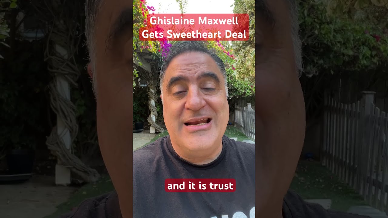 Ghislaine Maxwell Gets Sweetheart Deal 
