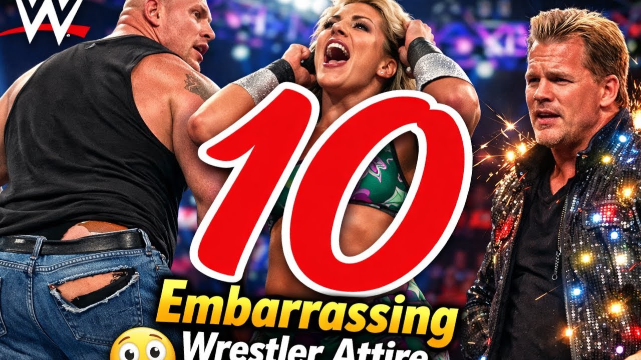10 Embarrassing WWE Wrestler Attire Malfunctions Caught Live on TV