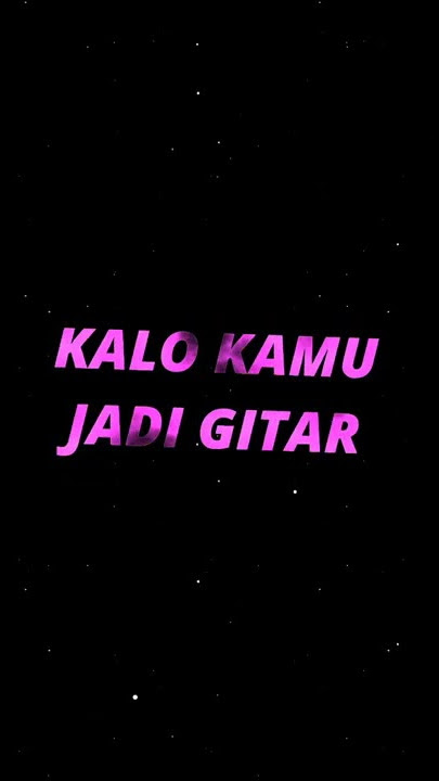 PRESET AM😘BILA KALO KAMU JADI GITAR AKU GAK MAU JADI PEMAIN GITARNYA🤣