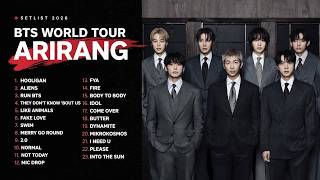 BTS — ARIRANG World Tour setlist Guide