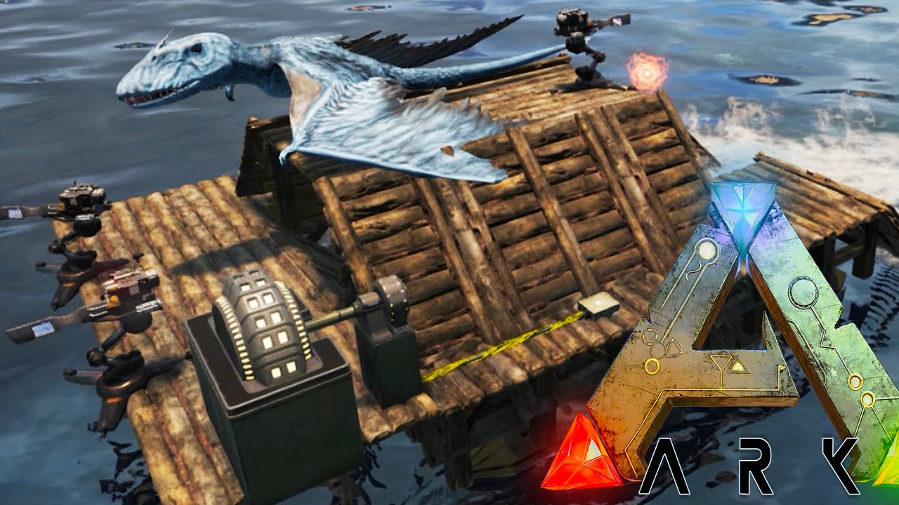 Ark Survival Evolved - LASER BOAT, ELITE DIMORPHODON 