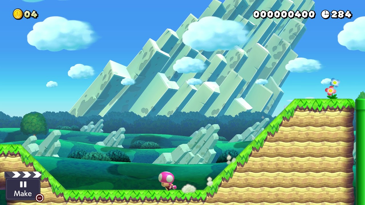 Super Mario Maker 2 - Creative Mode Night Themes - No Commentary - YouTube