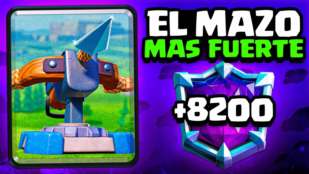 EL MAZO MAS FUERTE DE CLASH ROYALE!! +8200 copas - YouTube