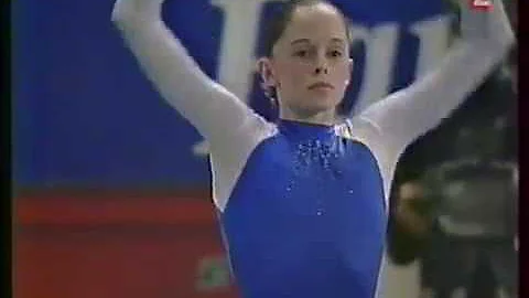 Rebecca OWEN (GBR) vault - 2002 Europeans Patras AA