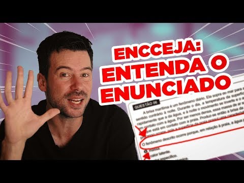 Encceja: Entenda o Enunciado