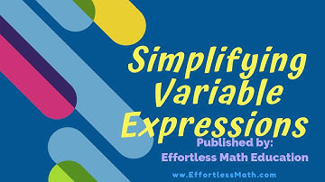 Simplifying Variable Expressions