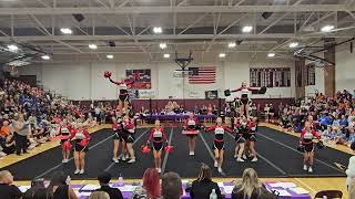 Jefferson Forest High School at Battle at Byrd Cheer Competition 2025