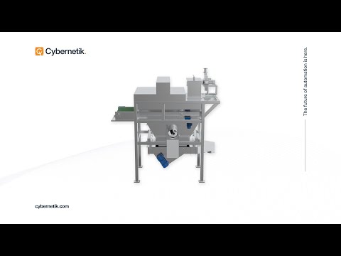Cybernetik's Automatic Bag Slitter With Vibro Sifter REFE-AUBS/VISI | Cybernetik