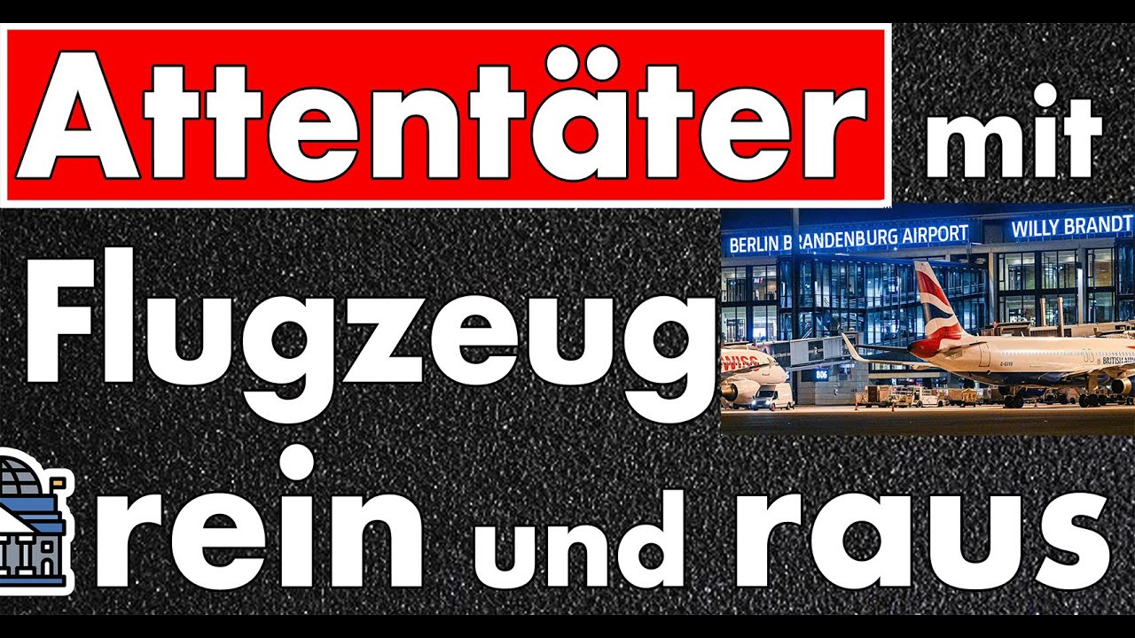 Täter werden eingeflogen, schießen & sind wieder weg! Bundesregierung lehnt Identitätskontrollen ab!