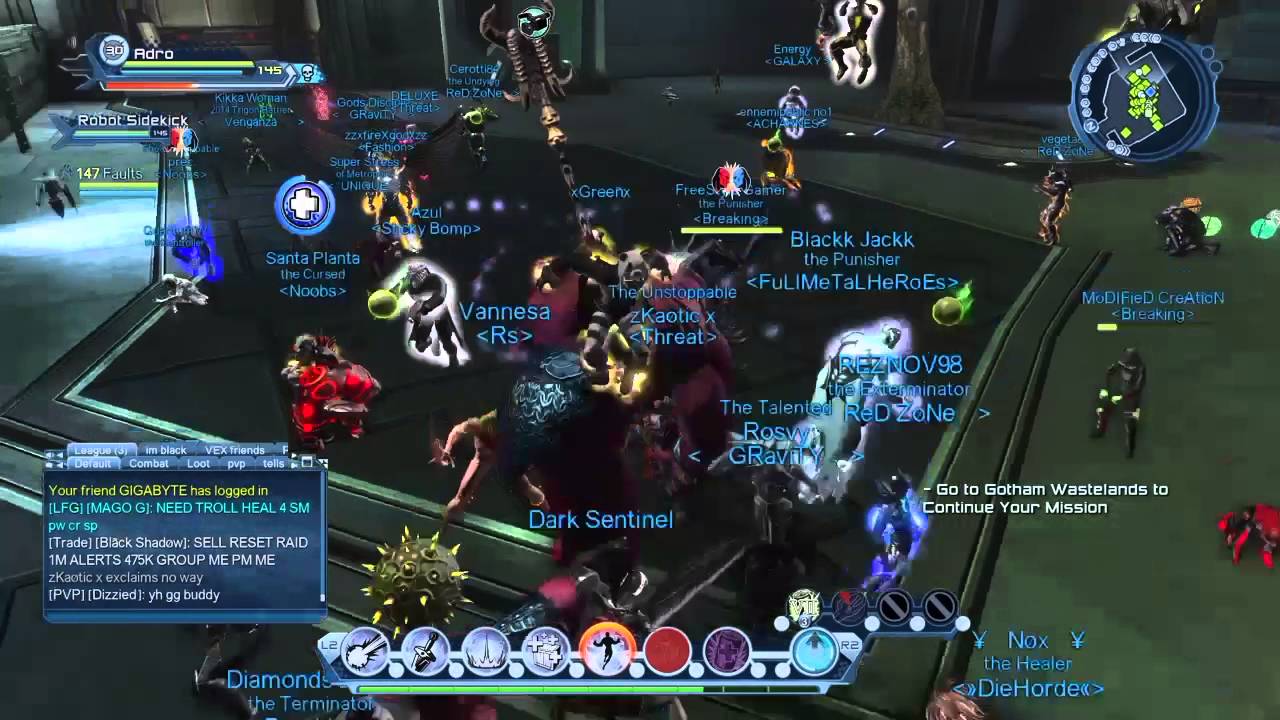 DCUO: Mepps vs EUPS