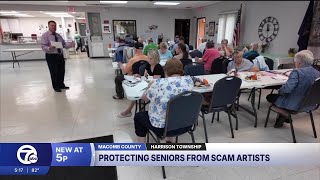 Macomb Co. prosecutor takes senior scam prevention on the road in Harrison Twp.