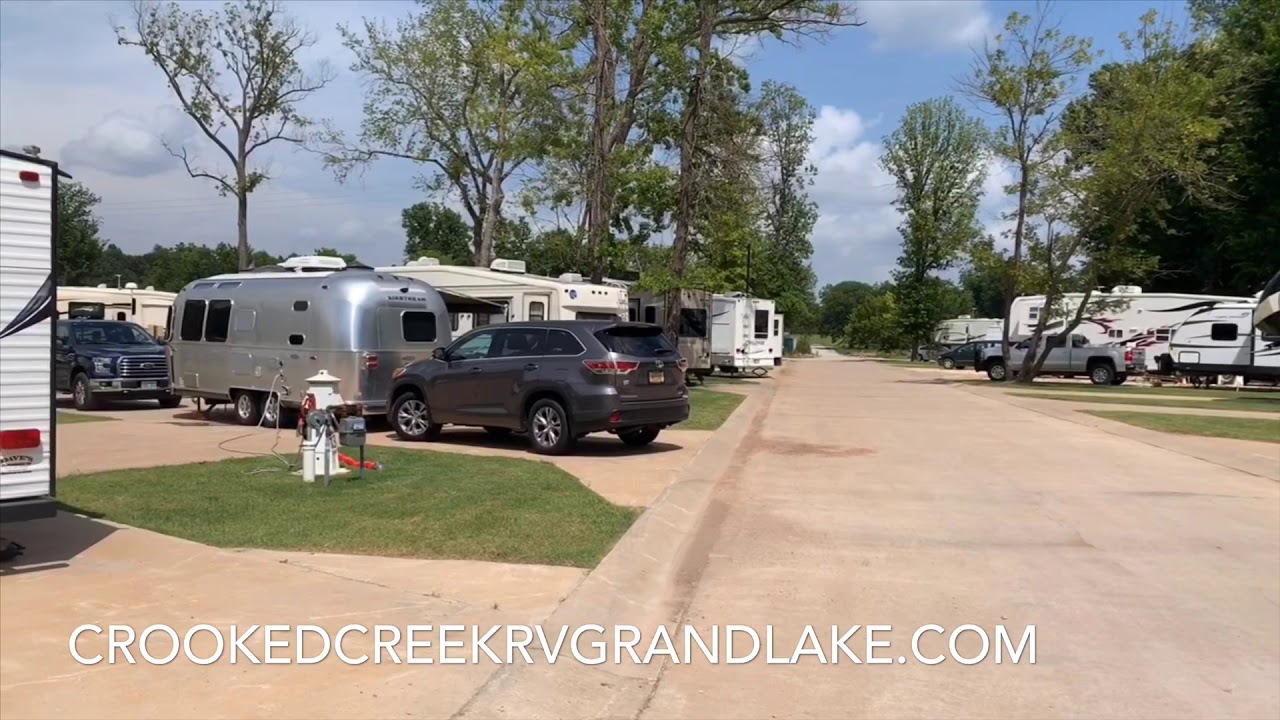 Crooked Creek RV Park Grand Lake OK YouTube