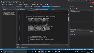 C# inventory program less than 10 minutes