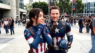 Chris Evans - CAPTAIN AMERICA Surprising His Fans IRL
