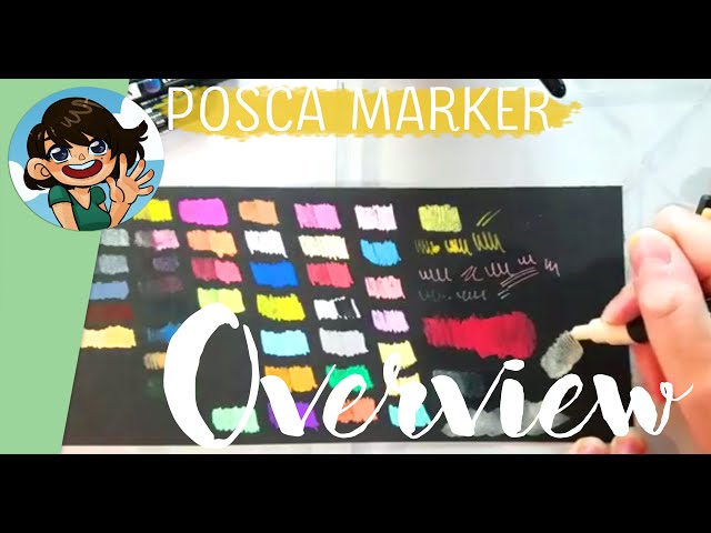 All the Posca Markers! Every Posca Color Swatch and How to Get Them 