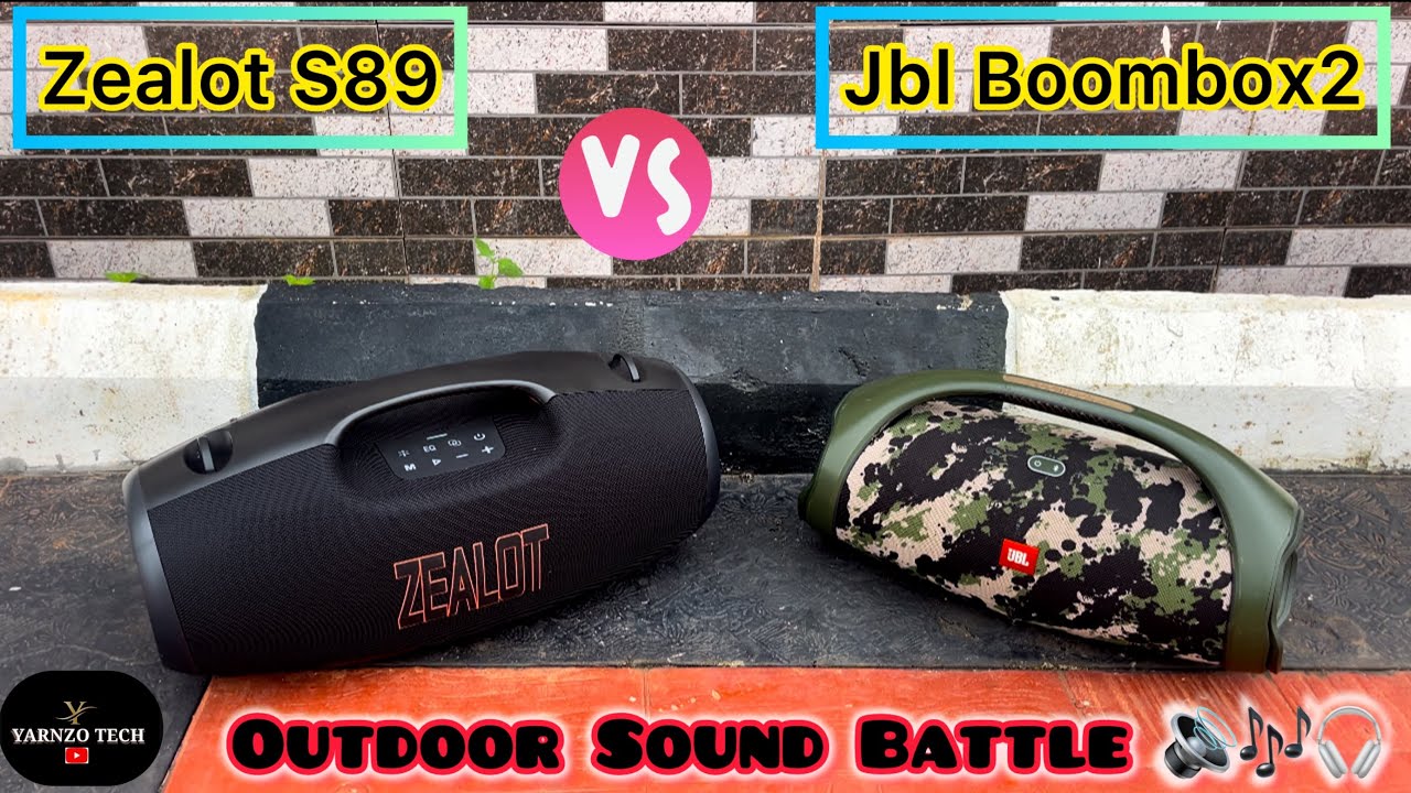 Jbl Boombox2 vs Zealot S89 Outdoor Sound Battle - YouTube
