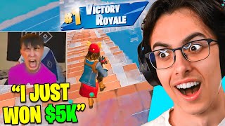 Reacting To Fortnite Players Making Their FIRST Earnings!