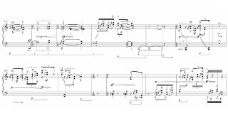Rebecca Saunders - shadow (2013) [Score-Video]