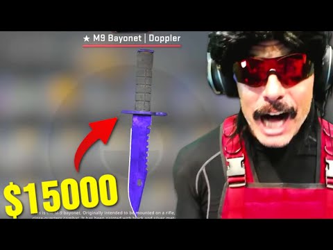 DrDisrespect FINALLY OPENS His FIRST KNIFE in CSGO!