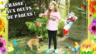 MÉGA Chasse aux œufs de PÂQUES ! 2020 ! On fait le plein de CHOCOLAT ! VLOG Easter Egg outdoor.