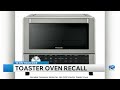Toaster oven recall