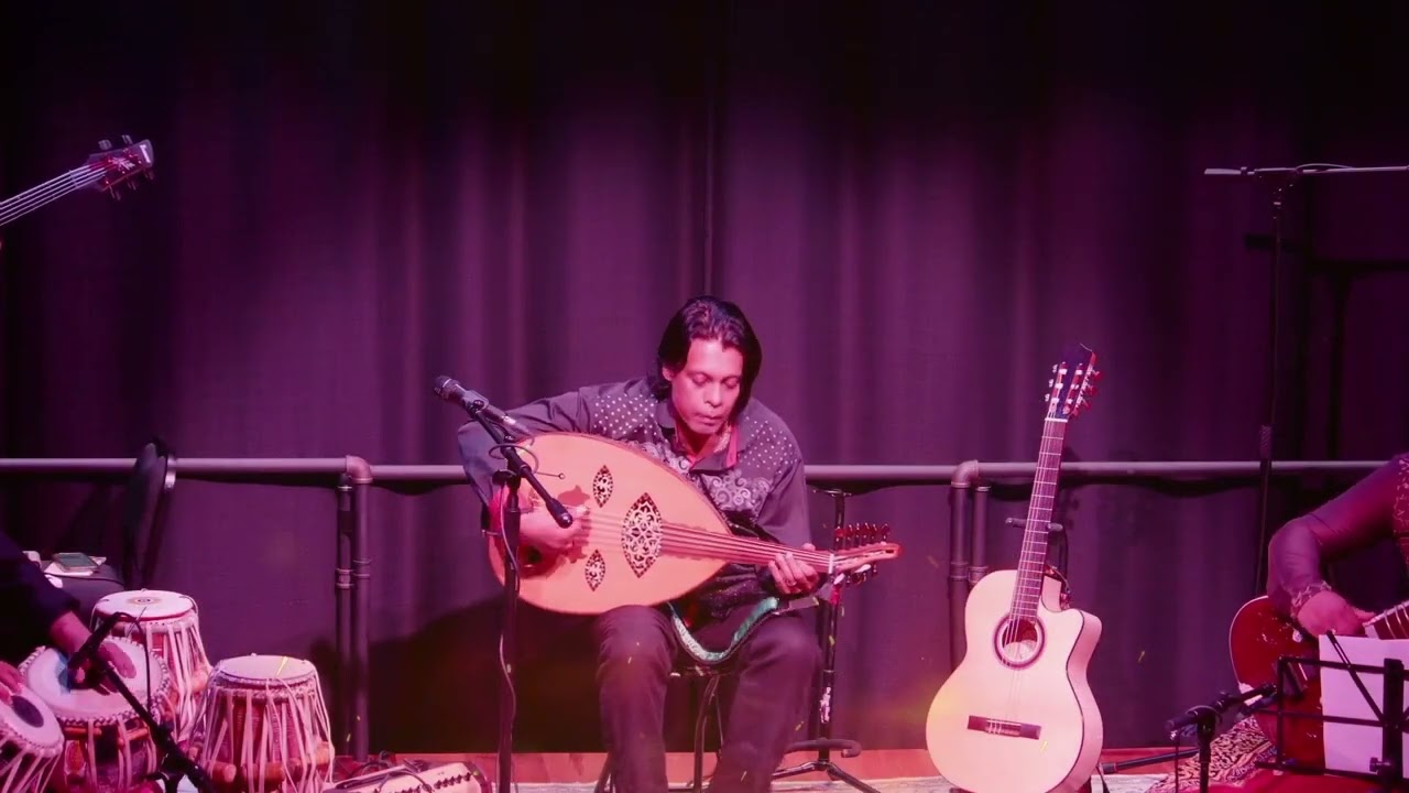 Oliver Rajamani & Musique India - sitar, oud, tabla.....Flamenco India concert