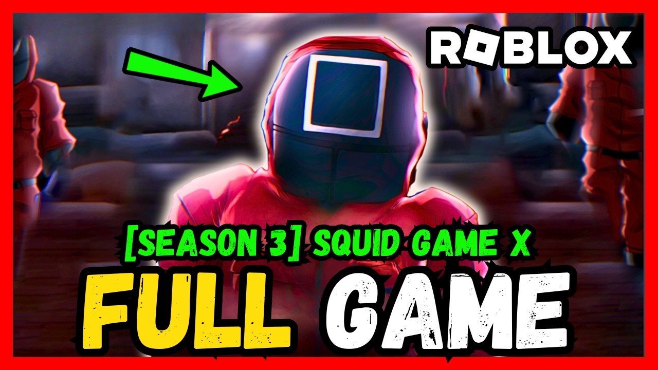 [SEASON 3] Squid Game X FULL GAME Walkthrough & Ending - ROBLOX