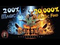 200% Vs 20,000% Magic Find | Diablo 2 Resurrected