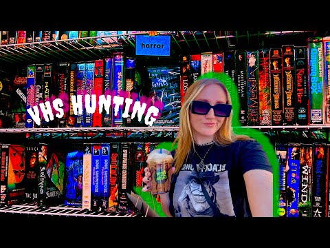 VHS Hunting In Burbank Horror Vibes Coffee And VHS Haul 